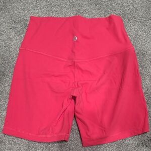 NWOT Lululemon Align Bike Shorts Bright PINK